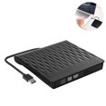 thumbnail image 2 of Lecteur DVD Externe Portable USB 3.0 pour Ordinateur Portable PC de Bureau Windows Linux OS Apple Mac, 2 of 7