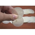 thumbnail image 3 of 50 Pcs Natural White Round Flat Capiz Sea Shell 1 Hole Blank Discs 1 1/2", 3 of 3