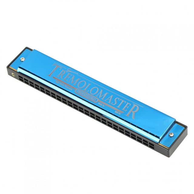 Dioche 10‑Hole Harmonica Blues C KeyHarp Wind Musical Instrument Beginner Practice