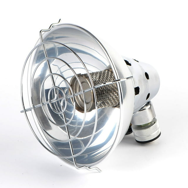 Mini calentador de gas portátil para exteriores, calentador para tiendas de campaña, calentador para jardín y patio, soporte para tanque de propano, ideal para pesca en invierno, senderismo y garaje,
