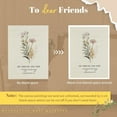 thumbnail image 2 of AatoeaX Elegant&nbsp;Lamentations 3:23 Flower Scroll, Linen Canvas, Watercolor Blooms, Hassle - Free Hanging, Suits Minimalist Homes, Christian Cafes, Meditation Spaces, Serene Faith Art, 2 of 6
