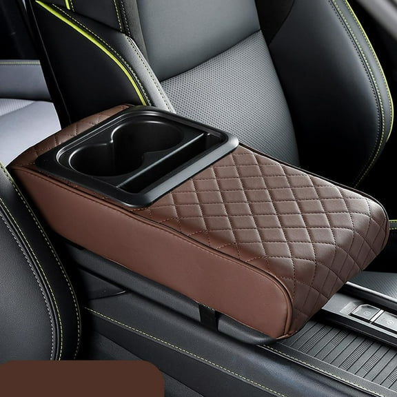 Armrest box height pad cup holder for car multifunctional storag.