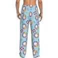 thumbnail image 3 of Disketp Gnome Pool Party Men's Pajama Pants - Ultra Soft Fleece Sleep and Lounge Pants (Size: S-XXL), 3 of 6
