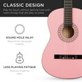 thumbnail image 5 of Best Choice Products 38in Beginner Acoustic Guitar Starter Kit w/ Gig Bag, Strap, Extra Strings - Pink, 5 of 10