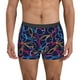 thumbnail image 1 of Fotbe Multicolor Bowling Calzoncillos Tipo Boxer con Bolsa de Soporte Total para Hombre, X-Temp Fresco, Transpirable y de Secado Rápido-Large, 1 of 5