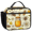 Blue, variant on Jiaoprinted Insulated Lunch Box for Adults, Nautical Anchor Reusable Cooler Lunch Tote with Detachable Handle, Vintage Floral Leakproof Lunch Bag