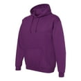 thumbnail image 2 of Men Multi Colors Hooded Sweatshirt Men Hoodies Color Plum Small Size, 2 of 5