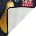 thumbnail image 5 of SKYSONIC 36x24in Summer Fruits Pattern Area Rug, Berries Pears Lemons Non-Slip Floor Carpet for Indoor Living Dining Room Bedroom, 5 of 7