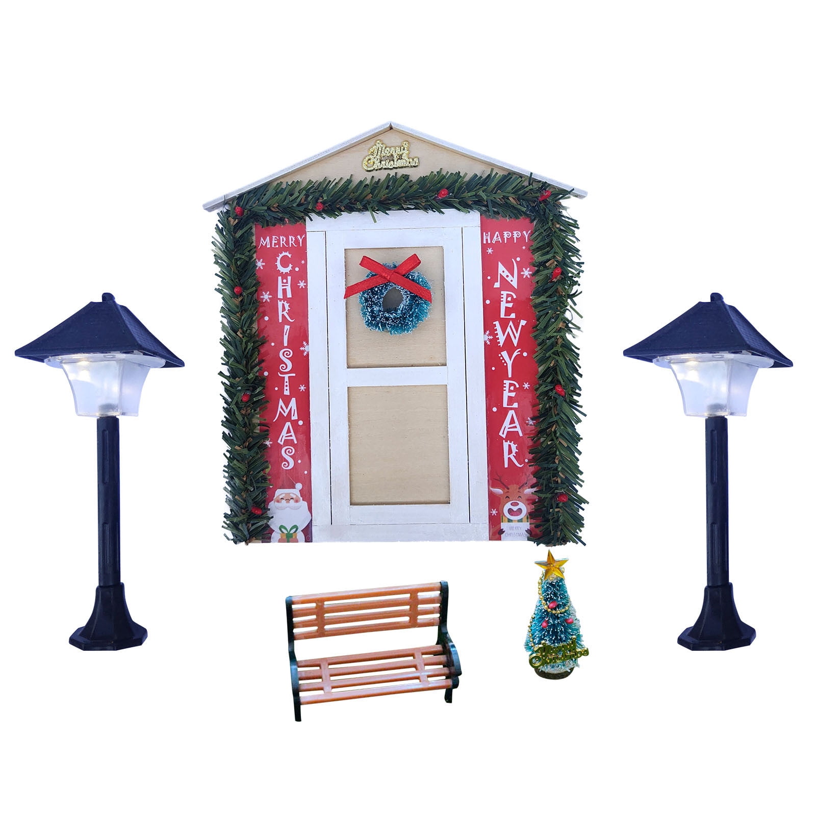 Christmas decorations balls large diy christmas party ornaments Dwarf Decoration Ornaments Set Miniature Christmas DIY Home Decor