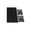 Black, variant on RKZDSR Solar-Powered Exhaust Fan Kit for Chicken Coops, Greenhouses, Sheds, Pet Houses, and Windows