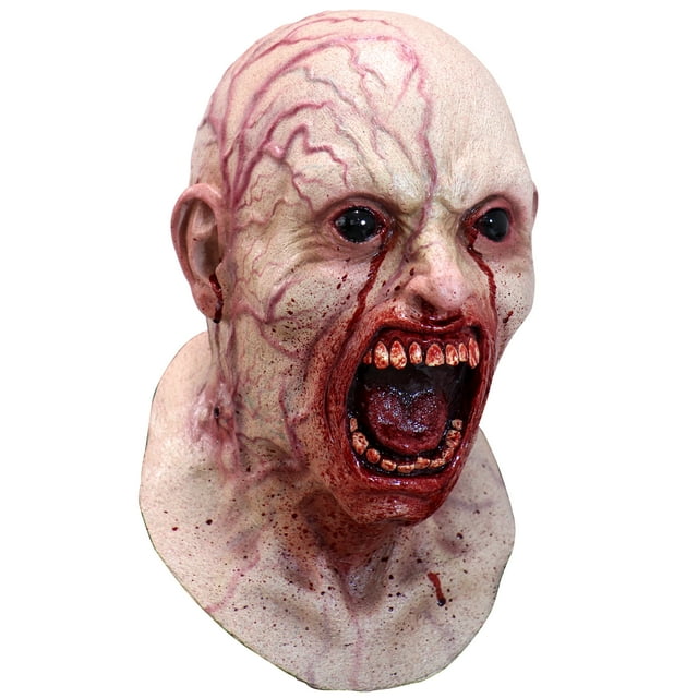 Máscara De Zombie Infected Disfraz Halloween Miedo Sangrient Ghoulish productions Disfraz Halloween Miedo Sangrient