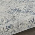 thumbnail image 6 of Nourison Rustic Textures Abstract Ivory/Grey/Blue 2'2" x 7'6" Area Rug, (2x8), 6 of 7