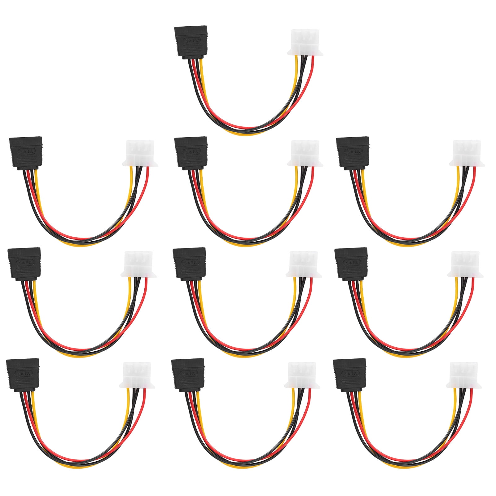 QIILU Internal Computer Cables Computer Cable Manager Power Cord Big