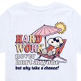 thumbnail image 3 of Peanuts - Hard Work - Toddler And Youth Short Sleeve Graphic T-Shirt, 3 of 6