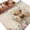 Off-White, variant on Entryway Rug 2'x3', Spring Cow Floral Small Rug for Kitchen Bathroom Door Mat Indoor Entrance, Green Eucalyptus Leaves Grey Wooden Non-Slip Area Rugs Floor Mats Carpet Front Door Rugs