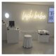thumbnail image 2 of Letrero De Neón Lash Babe Con Luz LED Regulable Para Negocios, Tiendas De Belleza, Peluquerías, Salones De Uñas, Decoración De Pared 42.5cmx18cm, 2 of 3