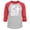 Heather Grey/Red, variant on Men's I Can't but I Know a Guy Jesus Religious Raglan Baseball Shirt Large Black/White