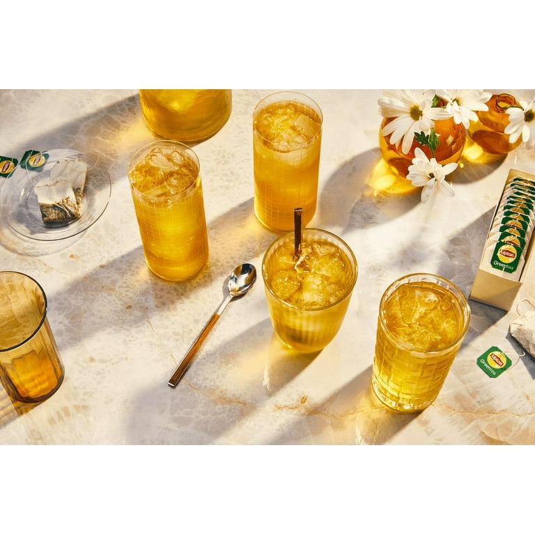 Lipton Green Tea Bags 100 Ct with Hint of Jasmine and Rainforest