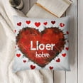 thumbnail image 3 of YINGXI . in The World Flannel Throw Pillow Case Cushion Cover Couch Decorative Square 12x12in, 3 of 5