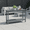Gray, variant on AwayHome 48" HIPS Outdoor Console Table for All-Weather,2-Shelf Side Table for Patio,DarkGreen