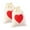 D, variant on kjfeif 2PCS Burlap Drawstring Gift Bags 3.9*6.1 Inches Mother's Day Heart Fabric Cloth Jute Pouches Bags for Wedding Shower Party Favor,Coffee,Jewelry,DIY Craft Bags