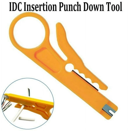 

Idc Insertion Punch Down Tool with Cable Wire Stripper Bt Telephone Rj11 Strip