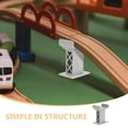 thumbnail image 4 of WEUVEB 6Pcs Flexible Plastic Train Bridge Support Connectors for Model Railway Tracks, 4 of 9