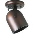 thumbnail image 1 of Progress Lighting P6144-174 Plafonnier Mural Rond Multidirectionnel de 1 Light 75W en Bronze, 1 of 2
