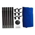 thumbnail image 4 of koolsoo Trampoline Tent Cover with Brackets Sun Protection for Outdoor Sports Garden 10FT 8 Rod, 4 of 9