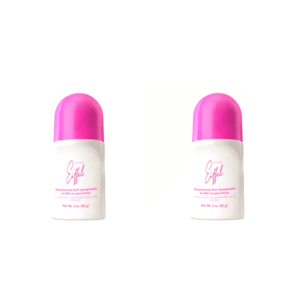 Kit de 2 Desodorante Perfumado Eiffel Zermat Dama Mujer Floral-floral