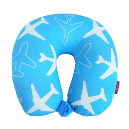 Bookisbunny Ultralight Micro Beads U Shaped Travel Neck Pillow Head Airplane Sleep Support (Best Airplane Travel Accessories)