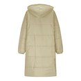 thumbnail image 5 of Elvqul Womens Hooded Jacket Outerwear Thick Fuzzy Lined Sweaters Long Sleeve Coat for Women, 5 of 9