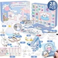 thumbnail image 3 of Calendario de Adviento de Navidad Sanrio Kuromi, caja ciega de Hello Kitty Cinnamoroll, cuenta atrás de Navidad de 24 días, regalos de Navidad para niñas, 2025, 3 of 6