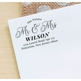 thumbnail image 3 of Printtoo Personalized Blue Self Inking Address Stamp Custom Future Rubber Stamper -68 x 30 mm, 3 of 6