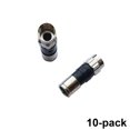 thumbnail image 1 of 10(TEN) PPC EX6XL PLUS RG6 CONNECTORS APPROVED DIRECTV DISH EX6XLPLUS FITTINGS, 1 of 1