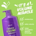 thumbnail image 3 of Aussie Miracle Volume with Plum & Bamboo, Paraben Free Shampoo, 26.2 fl oz, 3 of 9