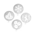 thumbnail image 4 of Plantillas de café para kit de decoración de pasteles de arte en latte, accesorios de bares, herramientas de arte de bricolaje para hornear plantillas sin frasco, 4 of 7