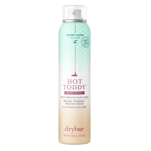 Drybar Hot Toddy Heat Protectant Hair Spray Mist Coconut Colada Scent, 4.6 oz