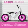 thumbnail image 2 of Bixe Kids Balance Bike - Toddler Balance Bike - Training Push Bicycle - Ultralight Girls & Boys Toddler Balancing Bicycle - Height-Adjustable Handlebar, 2 of 8