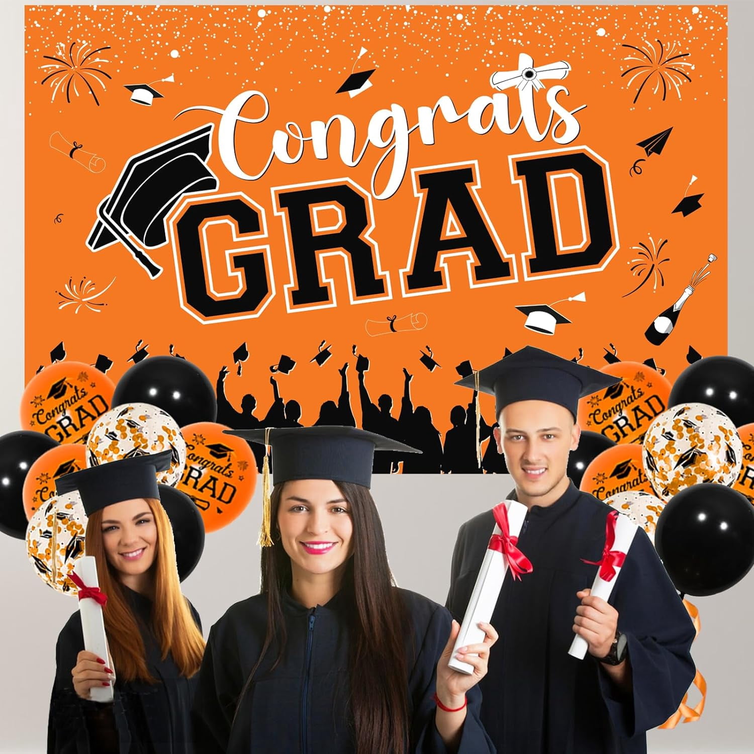 Fun Graduation Party Ideas - DIY Balloon Arch - Living Locurto