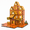 81PCS, variant on Color Window Castle House Magnetic Tiles Building Set 58-116 PCS Villa Construction Blocks for Boys and Girls