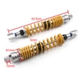 thumbnail image 2 of Motorcycle 425mm Rear Air Shock Absorbers Suspension For Honda Silver Wing 600, 2 of 7