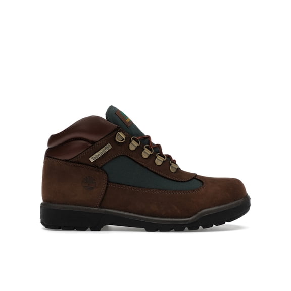 Timberland Kid's Field Boot Mid Lace Up Dark Brown, from StockX