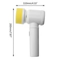 thumbnail image 4 of ROCKROK Handheld Electric Cleaning Brush Scrubber Tool for Bathroom Tile Tub Home, 4 of 11