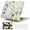 Daisies, variant on IC ICLOVER for MacBook Air 13 inch Case A3240 A3113 A2681 (2025 2024 2023 2022 Release), Snap on Hard Shell & Keyboard Cover & Screen Film for MacBook Air 13.6" M2 M3 M4 Chip, Astronaut