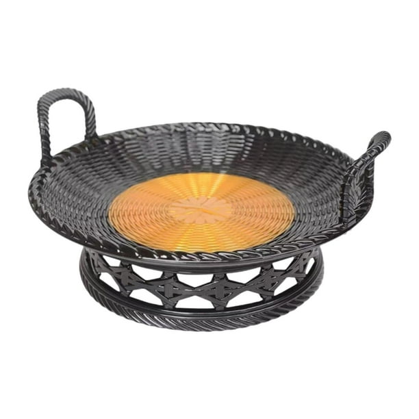 Plato para servir sushi, ensalada, comida, aperitivo, plato de fruta, sushi japonés negro 255 cm x 115 cm