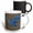 Multicolor, variant on 3drose, Golden Jackal, Serengeti National Park, Tanzania, Africa, 15oz Two-tone Black Mug