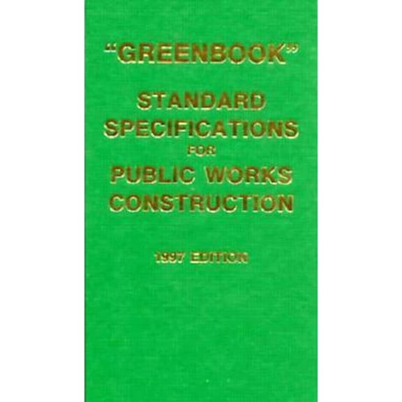 Pre-Owned Standard Specifications for Public Works Construction, 1997: Greenbook (Hardcover) 9781557011480