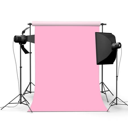 3x5ft Baby PINK Vinyl Photography Backdrop Background Valentine's Day Studio Photo (Best Camera For Baby Photography)