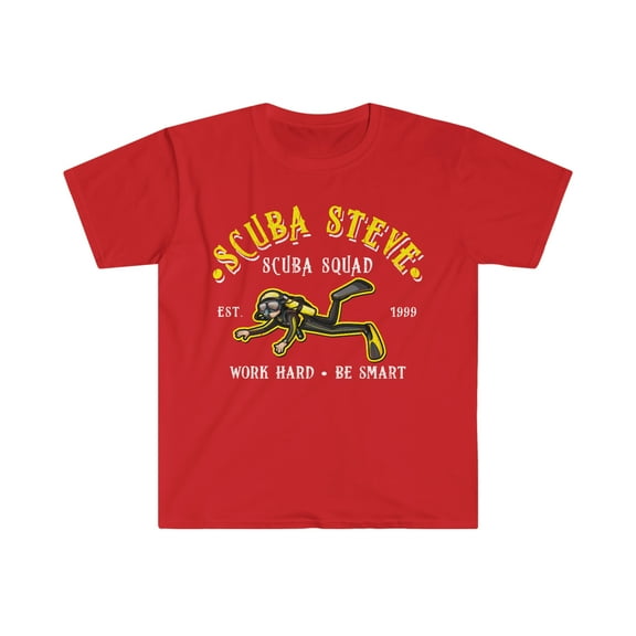 Scuba Steve Scuba Squad Softstyle T-Shirt